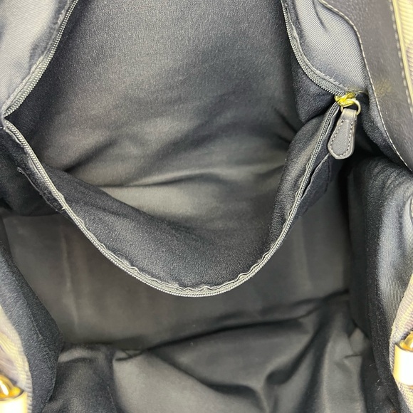 COACH Dempsey Tote 40 In Signature Blue Jacquard with Patch Bag - EUC - Picture 15 of 16